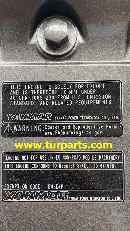 4TNV88-BDSA2 Yanmar Motor - Yanmar 4TNV88-BDSA2 Diesel Engine 1